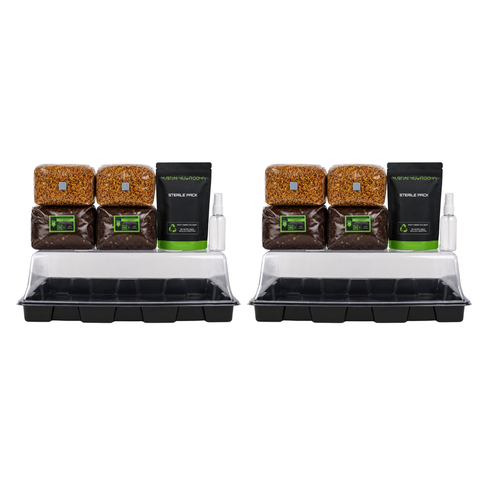 Monotub Mushroom Grow Kit monotub large 2 pack