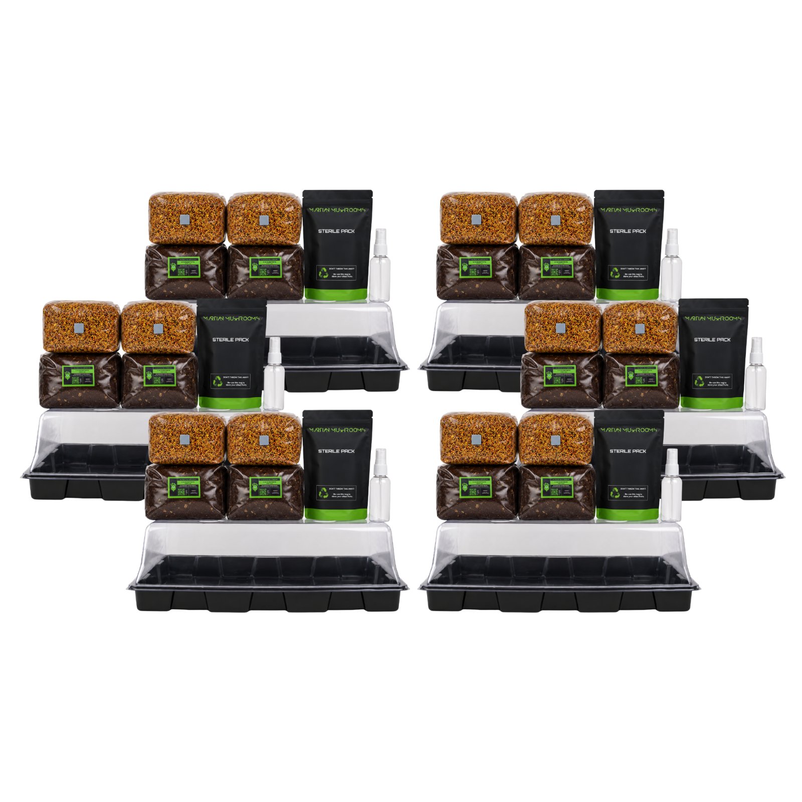 Monotub Mushroom Grow Kit monotub large 6 pack